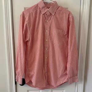 Vineyard Vines Dark Orange Striped Men's Shirt